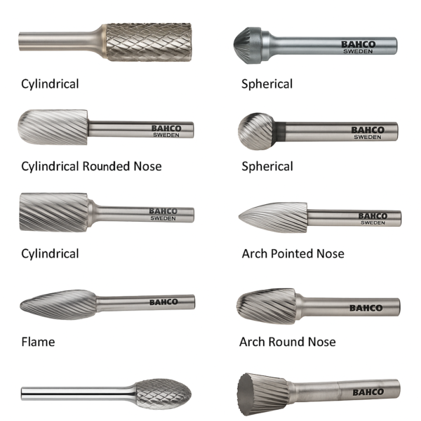 Rotary burrs and cutters